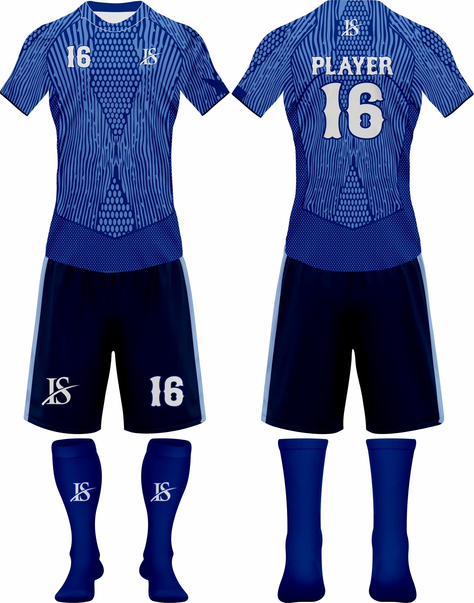 Blue Soccer Uniform