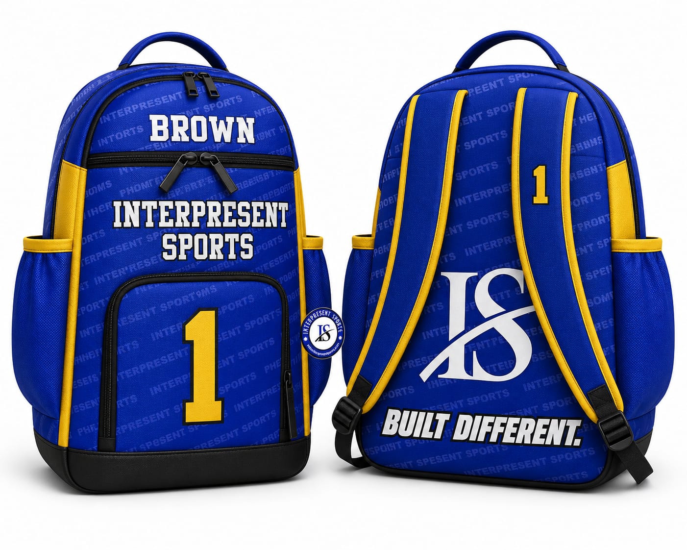 Customized Blue Sports Bag