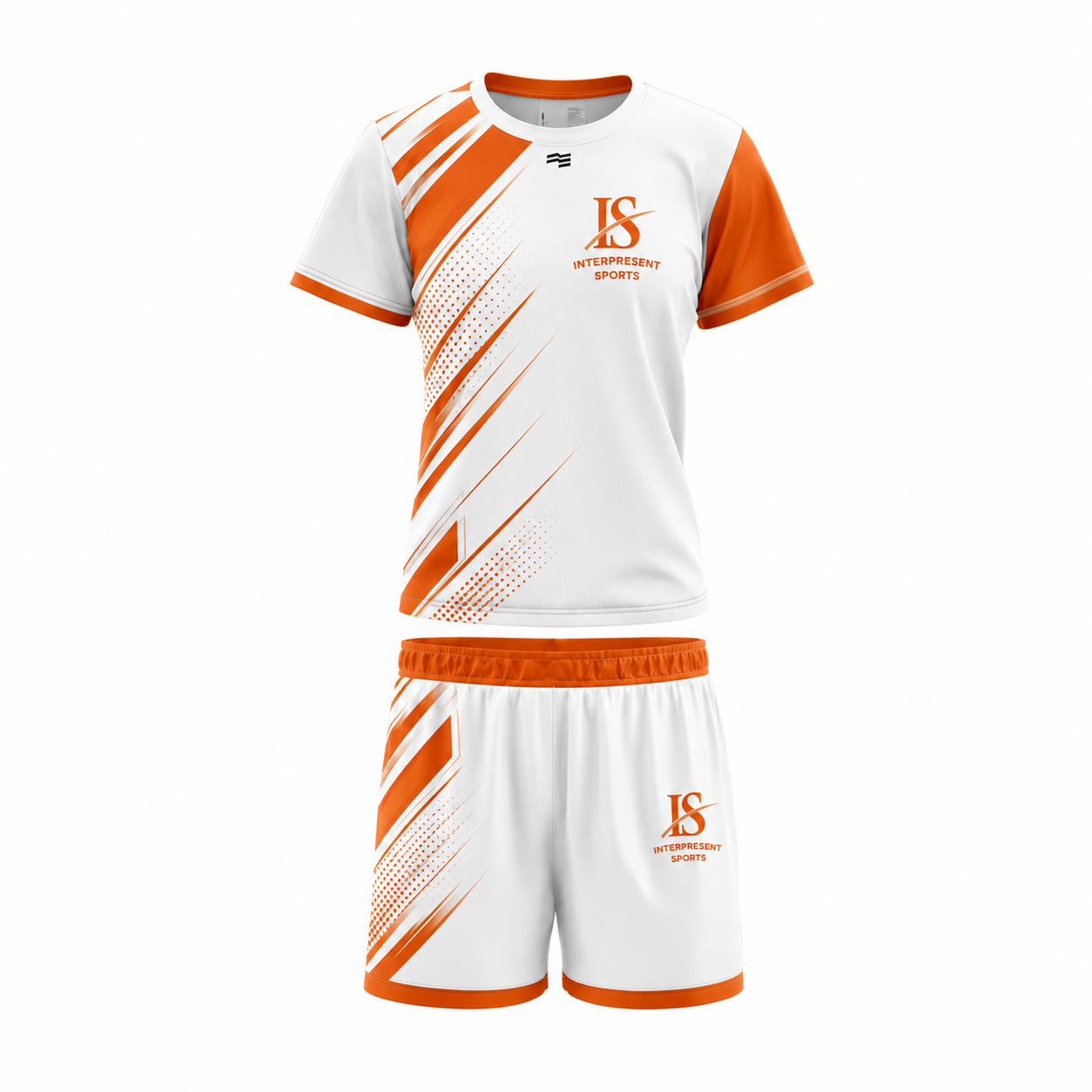 Orange & White Pickle-Ball Uniform