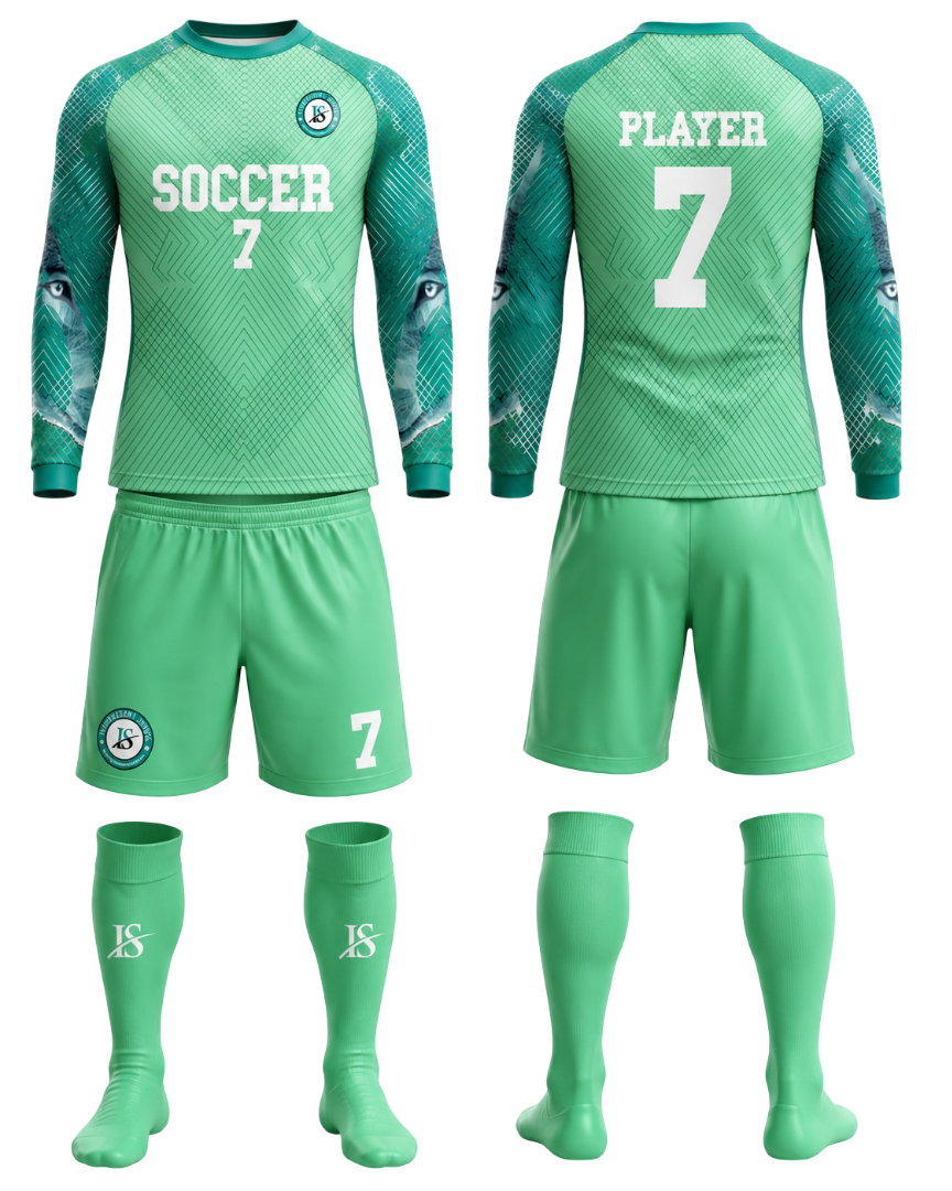 C-Green Goal-Keeper Uniform