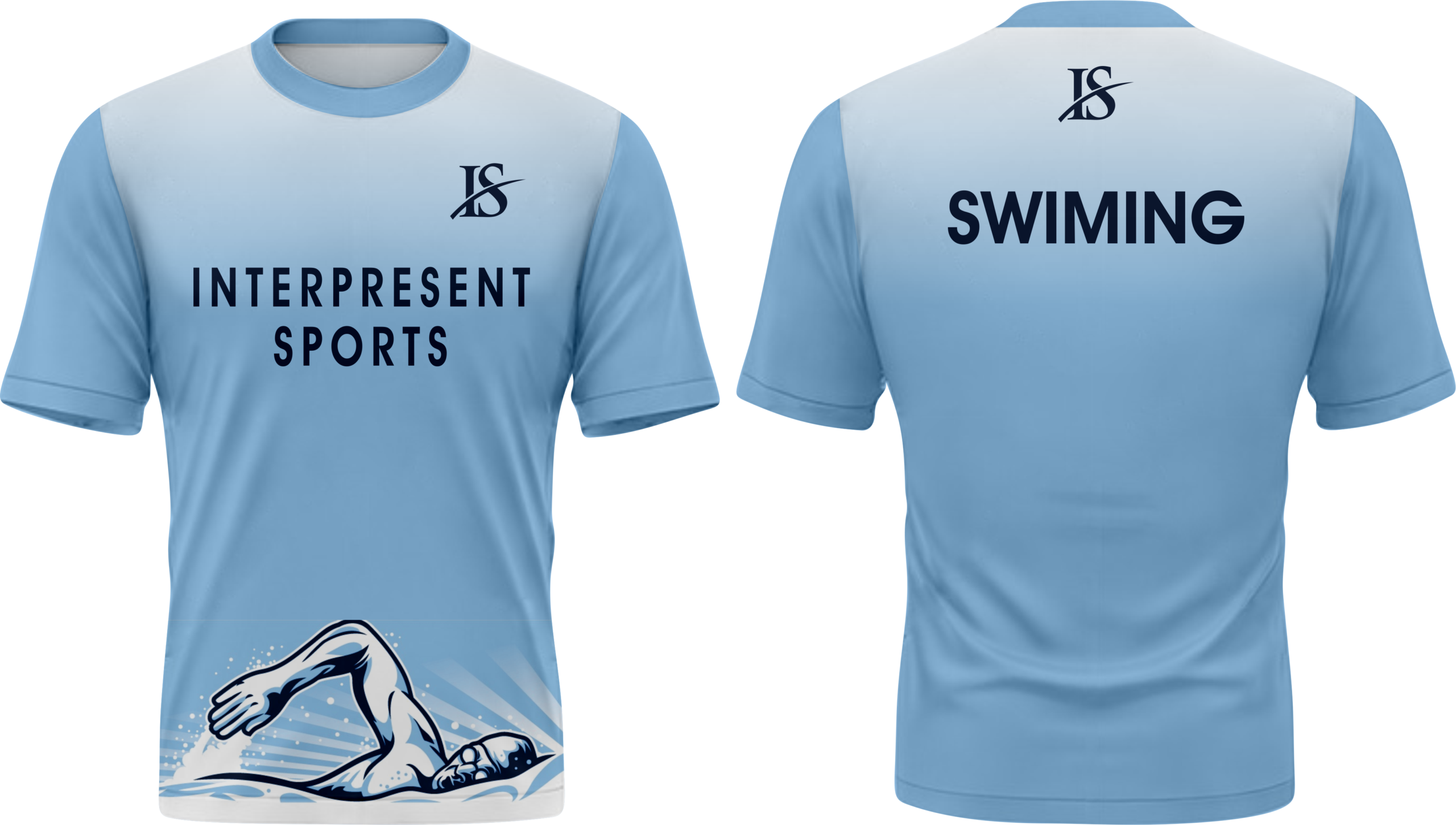 Light Blue Sublimation T-Shirt