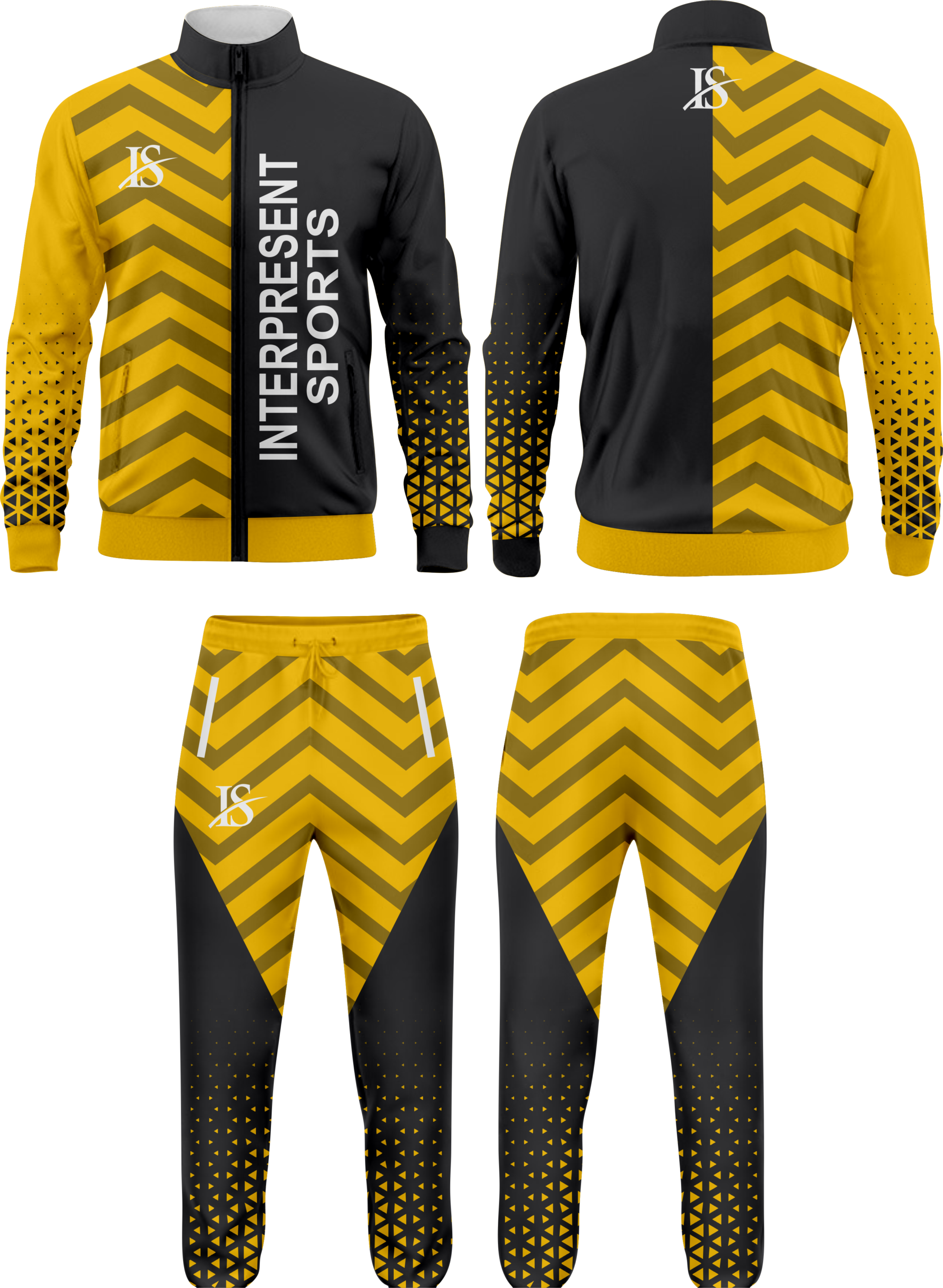 Yellow & Black Tracksuit